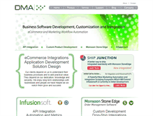 Tablet Screenshot of dmatechnology.com